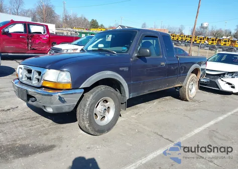 1999 Ford Ranger Xlt from USA, damaged, VIN 1FTZR15X0XTA42671